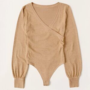 Abercrombie & Fitch Cozy Wrap Bodysuit